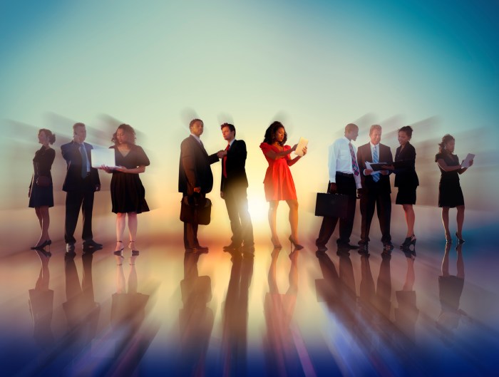 Business People New York Outdoor Meeting Concept