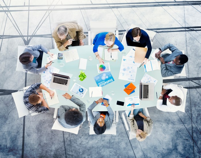 Brainstorming Planning Partnership Strategy Workstation Business