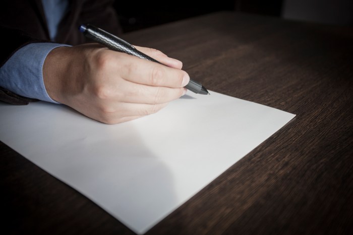 Signing of the contract