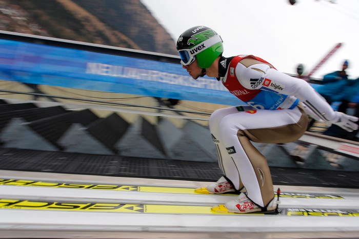 "64th FOUR HILLS TOURNAMENT SKY JUMPING IN GARMISCH-PATENKIRCHEN"